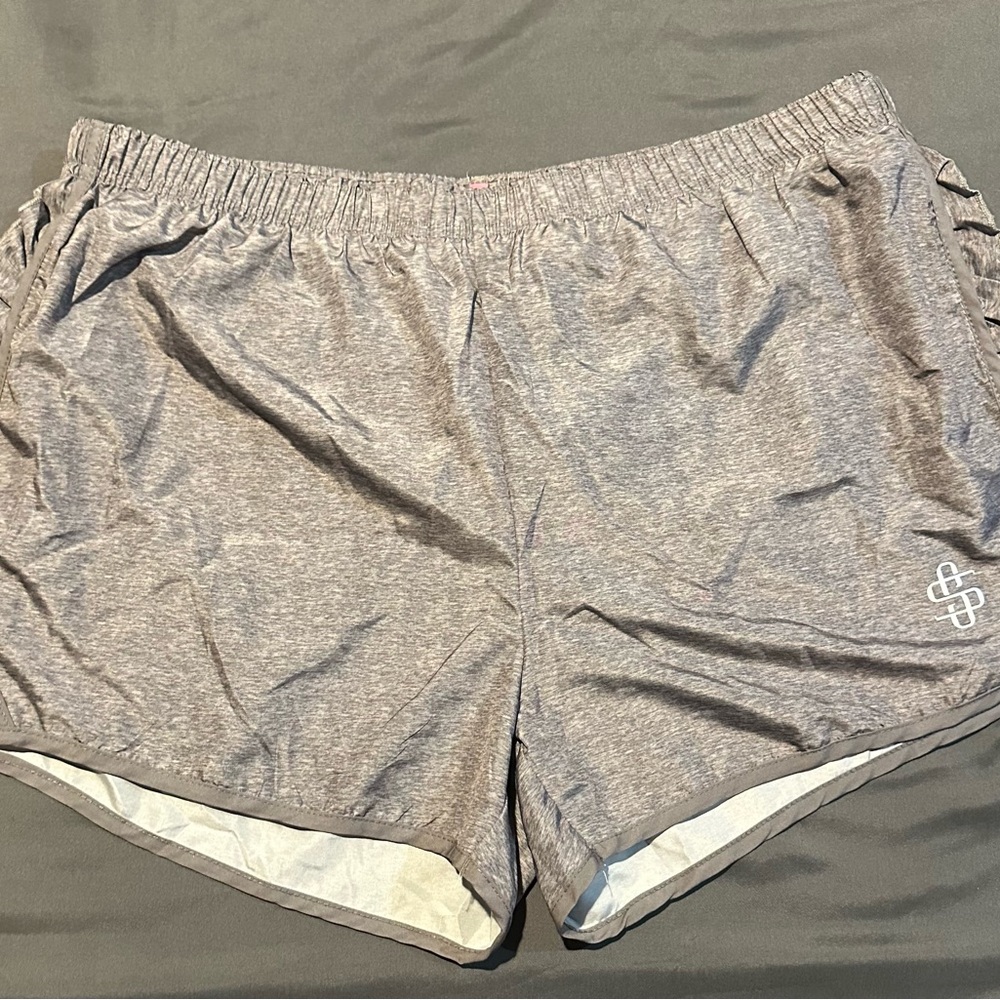 Simply Southern Gray Women's Athletic Shorts